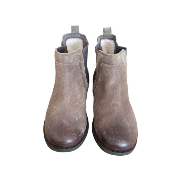UGG Australia Bonham II Water Resistant Leather Boot Ankle Bootie 1095150 SZ 6.5 - Picture 4 of 11